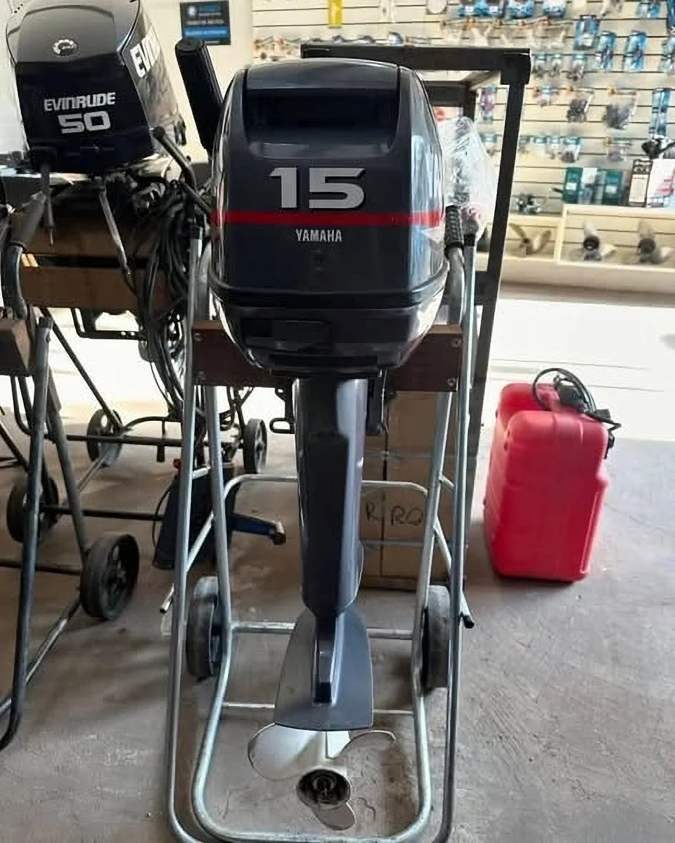 Yamaha Pre-owned 15hp 2 stroke Outboard
