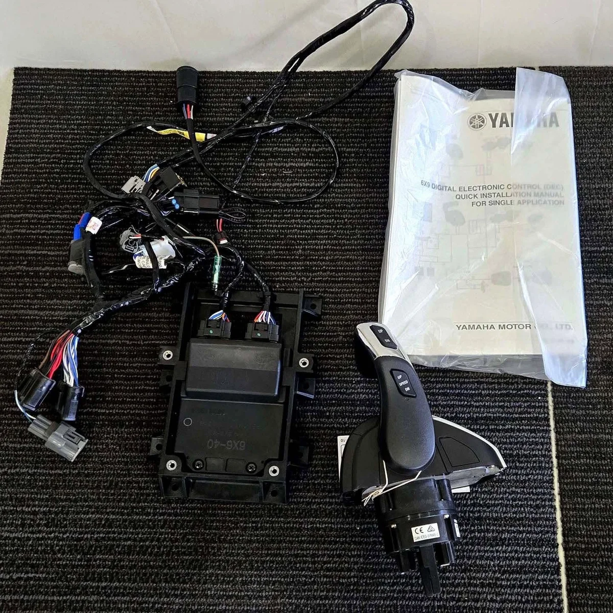 New Yamaha 6X9 DEC Single Main Helm Master Control Box