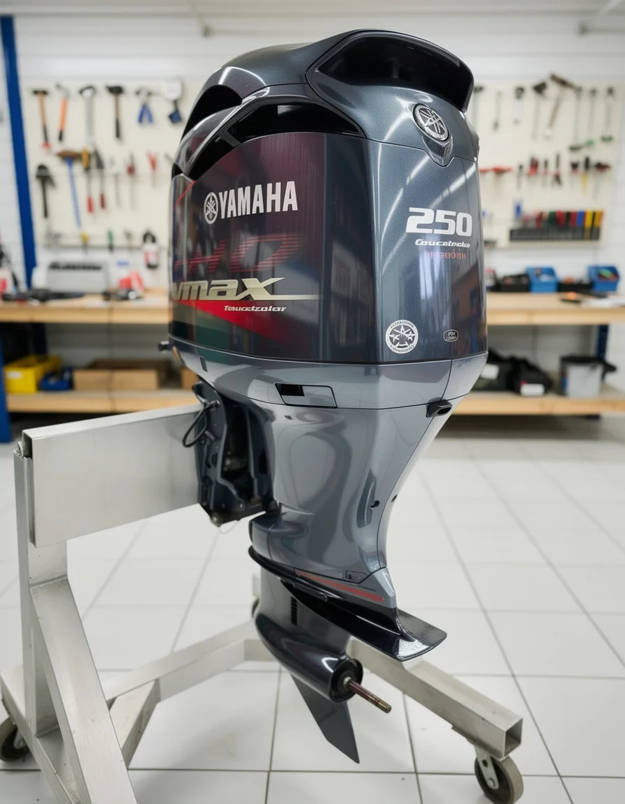 Yamaha Pre Owned VF250LA VMAX 250HP 4-Stroke Outboard Motor
