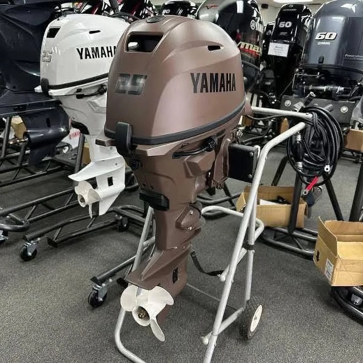 Yamaha New F25SWHC 3 4 stroke Outboard Motor