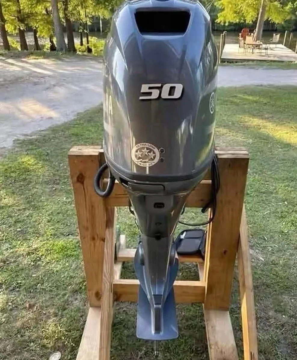 Yamaha Pre-Owned 50HP 4 stroke Outboard Motor